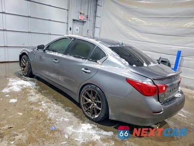 Drugie zdjęcie samochodu z przodu: 2015 INFINITI Q50 BASE VIN:JN1BV7AR3FM405533 - miniatura