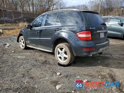 Drugie zdjęcie samochodu z przodu: 2009 MERCEDES-BENZ ML 550 VIN:4JGBB72EX9A518477 - miniatura