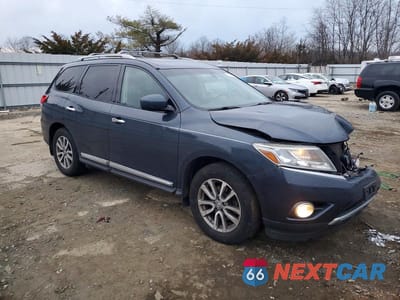 Czwarte zdjęcie samochodu z boku: 2016 NISSAN PATHFINDER S VIN:5N1AR2MM4GC646794 - miniatura