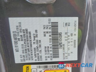 Zdjęcie 12 z 12 samochodu: 2024 FORD MUSTANG GT VIN:1FA6P8CF1R5426905 - miniatura