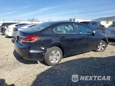 Trzecie zdjęcie samochodu z tyłu: 2013 HONDA CIVIC LX VIN:19XFB2F53DE210897 - miniatura
