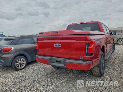 Trzecie zdjęcie samochodu z tyłu: 2022 FORD F150 LIGHTNING PRO VIN:1FT6W1EV8NWG02877 - miniatura