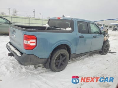 Trzecie zdjęcie samochodu z tyłu: 2022 FORD MAVERICK XL VIN:3FTTW8E37NRA90901 - miniatura