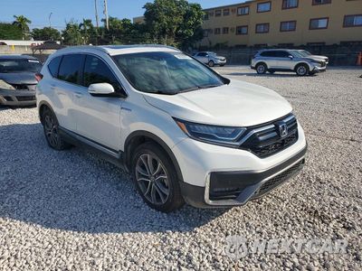 Czwarte zdjęcie samochodu z boku: 2022 HONDA CR-V TOURING VIN:5J6RT6H91NL027244 - miniatura