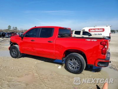 Drugie zdjęcie samochodu z przodu: 2025 CHEVROLET SILVERADO K1500 CUSTOM VIN:3GCPKBEK0SG373732 - miniatura