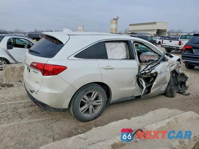 Trzecie zdjęcie samochodu z tyłu: 2013 ACURA RDX VIN:5J8TB4H38DL019964 - miniatura