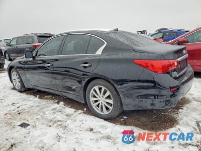 Drugie zdjęcie samochodu z przodu: 2015 INFINITI Q50 PREMIUM VIN:JN1BV7AR3FM416905 - miniatura