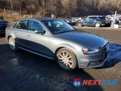 Czwarte zdjęcie samochodu z boku: 2015 AUDI A4 PREMIUM VIN:WAUAFAFL1FN026366 - miniatura