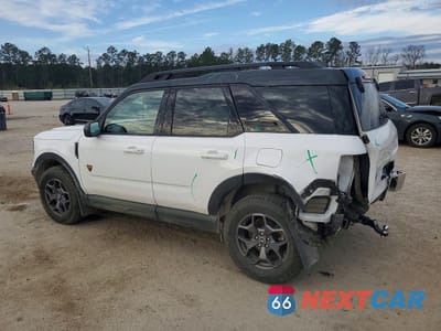 Drugie zdjęcie samochodu z przodu: 2022 FORD BRONCO SPORT BADLANDS VIN:3FMCR9D94NRD29822 - miniatura