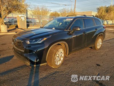 2021 TOYOTA HIGHLANDER HYBRID LIMITED 5TDYARAH8MS007323 - główne zdjęcie licytacji z USA - miniatura