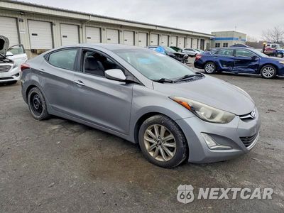 Czwarte zdjęcie samochodu z boku: 2014 HYUNDAI ELANTRA SE VIN:KMHDH4AE6EU030885 - miniatura