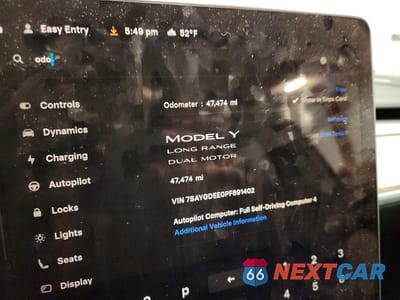 Zdjęcie 9 z 12 samochodu: 2023 TESLA MODEL Y VIN:7SAYGDEE0PF891402 - miniatura