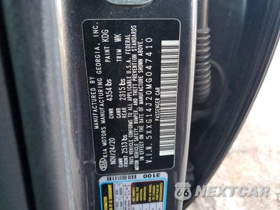 Zdjęcie 12 z 12 samochodu: 2021 KIA K5 LXS VIN:5XXG14J20MG047410 - miniatura