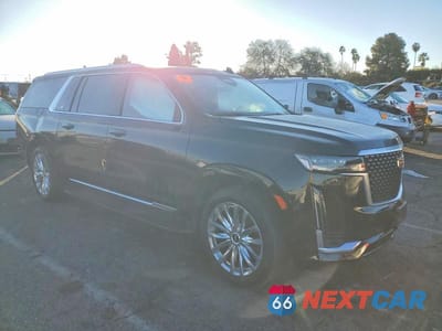 Czwarte zdjęcie samochodu z boku: 2023 CADILLAC ESCALADE ESV PREMIUM LUXURY VIN:1GYS4LKL6PR463086 - miniatura