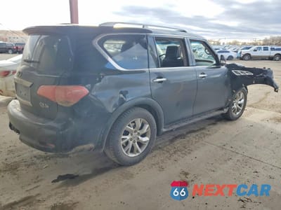 Trzecie zdjęcie samochodu z tyłu: 2011 INFINITY QX56 BASE VIN:JN8AZ2NEXB9002285 - miniatura