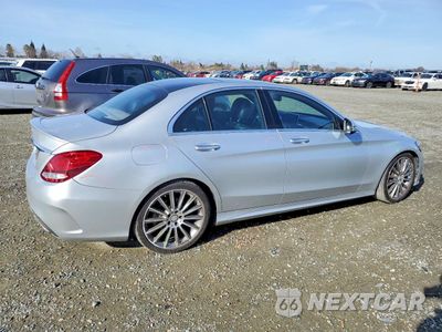 Trzecie zdjęcie samochodu z tyłu: 2016 MERCEDES-BENZ C 300 VIN:55SWF4JBXGU141944 - miniatura