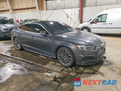 Czwarte zdjęcie samochodu z boku: 2018 AUDI A5 PRESTIGE S-LINE VIN:WAUFNCF59JA062330 - miniatura