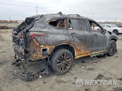 Trzecie zdjęcie samochodu z tyłu: 2020 TOYOTA HIGHLANDER PLATINUM VIN:5TDFZRBH6LS040978 - miniatura