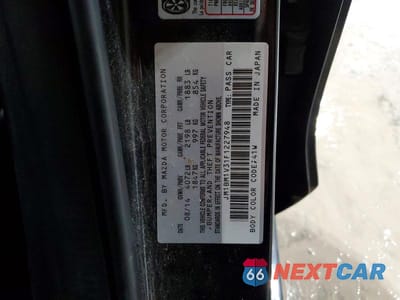 Zdjęcie 13 z 13 samochodu: 2015 MAZDA 3 TOURING VIN:JM1BM1V31F1227948 - miniatura