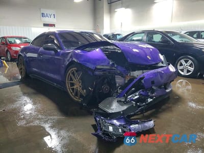 Czwarte zdjęcie samochodu z boku: 2025 PORSCHE TAYCAN TURBO GT VIN:WP0AE2Y13SSA58029 - miniatura