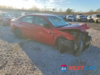 Czwarte zdjęcie samochodu z boku: 2022 HYUNDAI ELANTRA SEL VIN:5NPLM4AG2NH076589 - miniatura