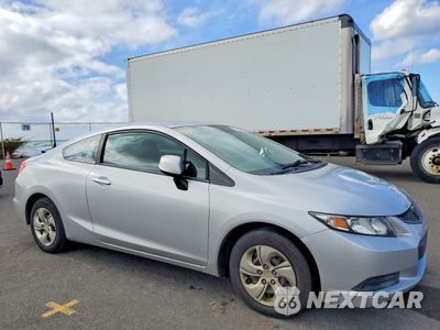 Czwarte zdjęcie samochodu z boku: 2013 HONDA CIVIC LX VIN:2HGFG3B54DH504909 - miniatura