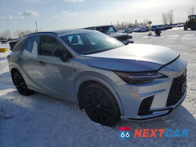 Czwarte zdjęcie samochodu z boku: 2024 LEXUS RX 500H F SPORT VIN:2T2BCMEA2RC017082 - miniatura