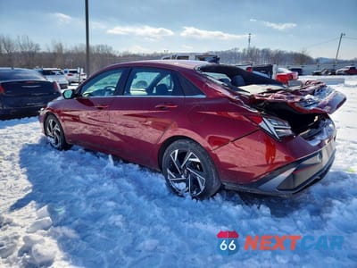 Drugie zdjęcie samochodu z przodu: 2024 HYUNDAI ELANTRA SEL VIN:KMHLS4DG4RU814045 - miniatura
