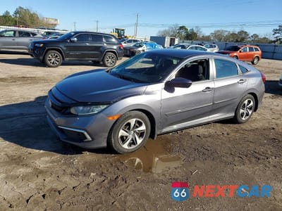 2019 HONDA CIVIC LX 19XFC2F61KE048173 - główne zdjęcie licytacji z USA - miniatura