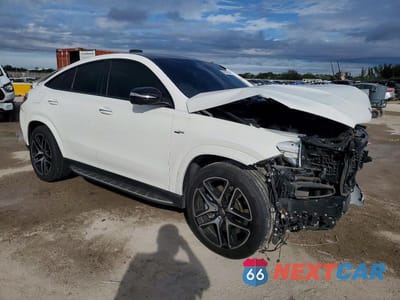 Czwarte zdjęcie samochodu z boku: 2021 MERCEDES-BENZ GLE COUPE AMG 53 4MATIC VIN:4JGFD6BB0MA226776 - miniatura