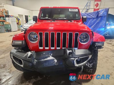 Piąte zdjęcie samochodu w środku: 2022 JEEP WRANGLER UNLIMITED SAHARA VIN:1C4HJXEN0NW268855 - miniatura