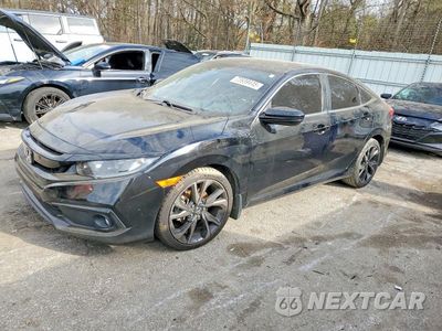 2019 HONDA CIVIC SPORT 2HGFC2F85KH596359 - główne zdjęcie licytacji z USA - miniatura