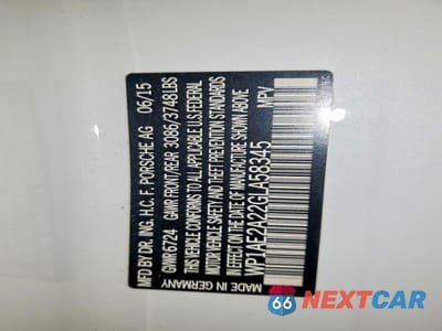 Zdjęcie 13 z 13 samochodu: 2016 PORSCHE CAYENNE SE HYBRID VIN:WP1AE2A22GLA58345 - miniatura