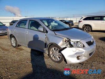 Czwarte zdjęcie samochodu z boku: 2009 TOYOTA COROLLA VIN:1NXBU40E49Z117050 - miniatura