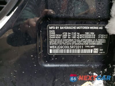 Zdjęcie 13 z 14 samochodu: 2020 BMW X1 XDRIVE28I VIN:WBXJG9C00L5R73311 - miniatura