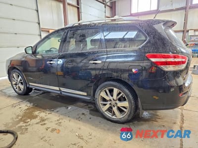 Drugie zdjęcie samochodu z przodu: 2014 NISSAN PATHFINDER SV HYBRID VIN:5N1CR2MM7EC675079 - miniatura