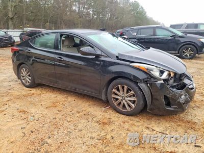 Czwarte zdjęcie samochodu z boku: 2015 HYUNDAI ELANTRA SE VIN:KMHDH4AE7FU437437 - miniatura