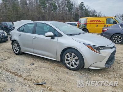 Czwarte zdjęcie samochodu z boku: 2021 TOYOTA COROLLA LE VIN:5YFEPMAE1MP216079 - miniatura