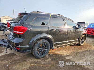Trzecie zdjęcie samochodu z tyłu: 2019 DODGE JOURNEY SE VIN:3C4PDCBG7KT868727 - miniatura