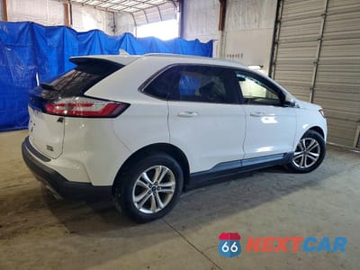 Trzecie zdjęcie samochodu z tyłu: 2019 FORD EDGE SEL VIN:2FMPK4J99KBB25329 - miniatura