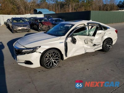 2021 HONDA ACCORD TOURING HYBRID 1HGCV3F99MA007813 - główne zdjęcie licytacji z USA - miniatura