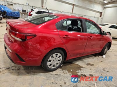 Trzecie zdjęcie samochodu z tyłu: 2021 KIA RIO LX VIN:3KPA24AD4ME384935 - miniatura