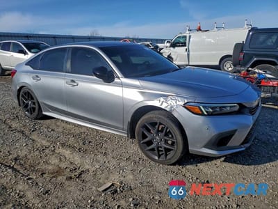 Czwarte zdjęcie samochodu z boku: 2023 HONDA CIVIC SPORT VIN:2HGFE2F57PH546456 - miniatura