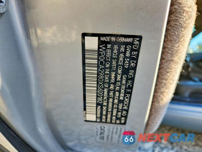 Zdjęcie 12 z 12 samochodu: 1999 PORSCHE BOXSTER VIN:WP0CA2980XS620182 - miniatura