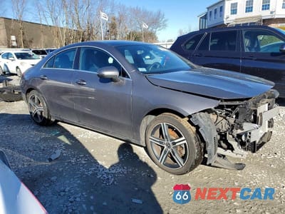 Czwarte zdjęcie samochodu z boku: 2020 MERCEDES-BENZ CLA 250 4MATIC VIN:W1K5J4HB8LN083562 - miniatura