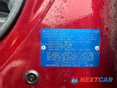 Zdjęcie 7 z 7 samochodu: 2006 SUZUKI GRAND VITARA PREMIUM VIN:JS3TD943164100038 - miniatura