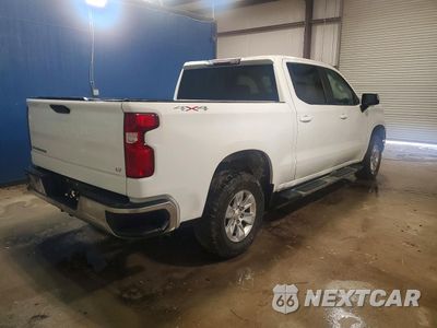 Trzecie zdjęcie samochodu z tyłu: 2020 Chevrolet 2020 Chevrolet Silverado 1500 Pickup VIN:1GCPYDEK3LZ222203 - miniatura