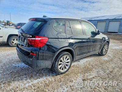 Trzecie zdjęcie samochodu z tyłu: 2014 BMW X3 XDRIVE28I VIN:5UXWX9C57E0D35881 - miniatura