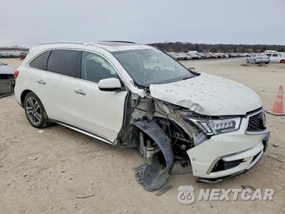 Czwarte zdjęcie samochodu z boku: 2017 ACURA MDX ADVANCE VIN:5FRYD4H83HB010719 - miniatura