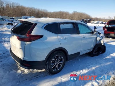 Trzecie zdjęcie samochodu z tyłu: 2021 HONDA CR-V EX VIN:2HKRW2H50MH601936 - miniatura